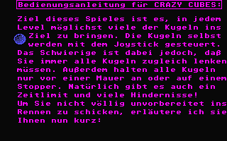 Crazy Cubes atari screenshot
